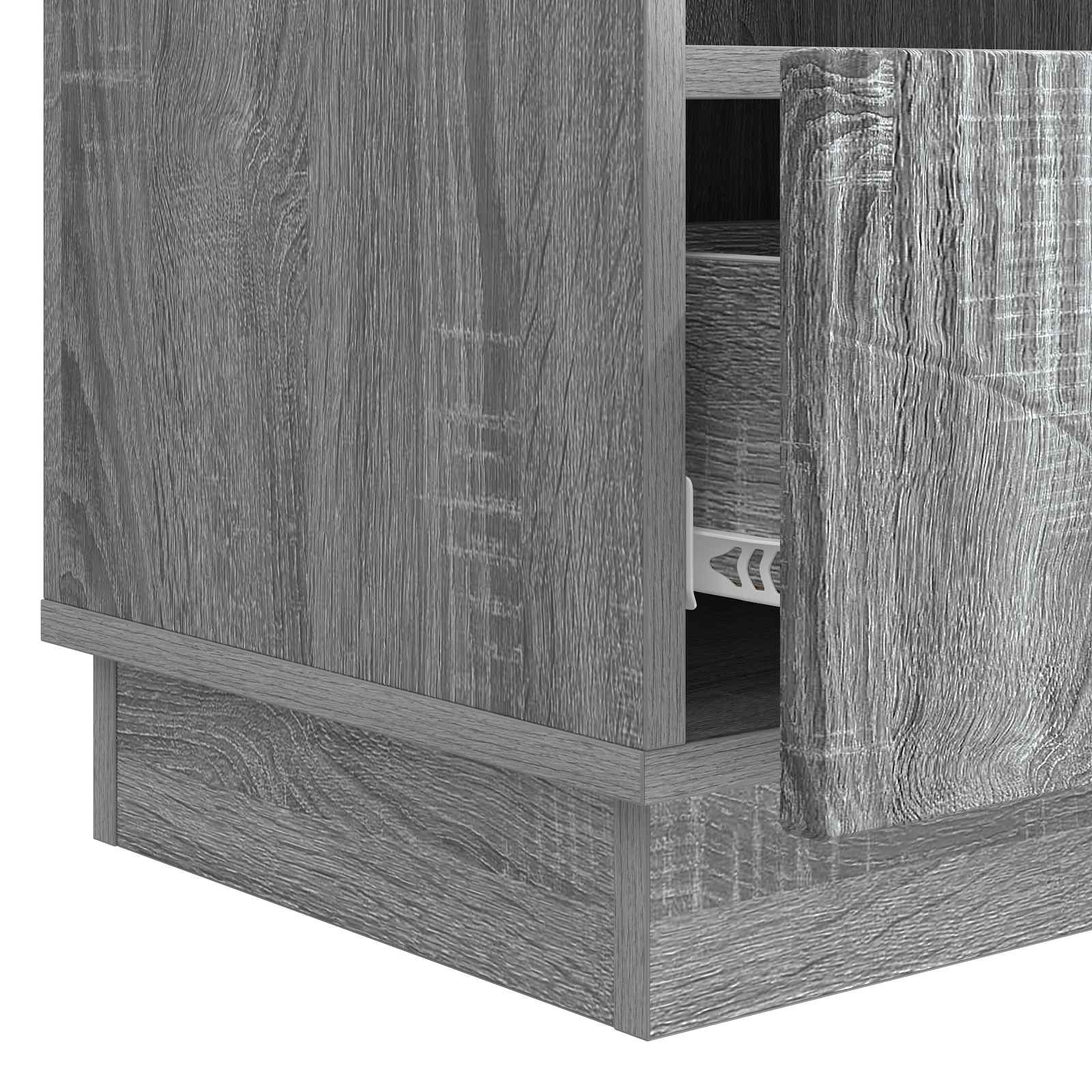 Ντουλάπι TV Γκρι Sonoma 102 x 34,5 x 47 εκ Επεξεργασμένο Ξύλο - Pakobazaar