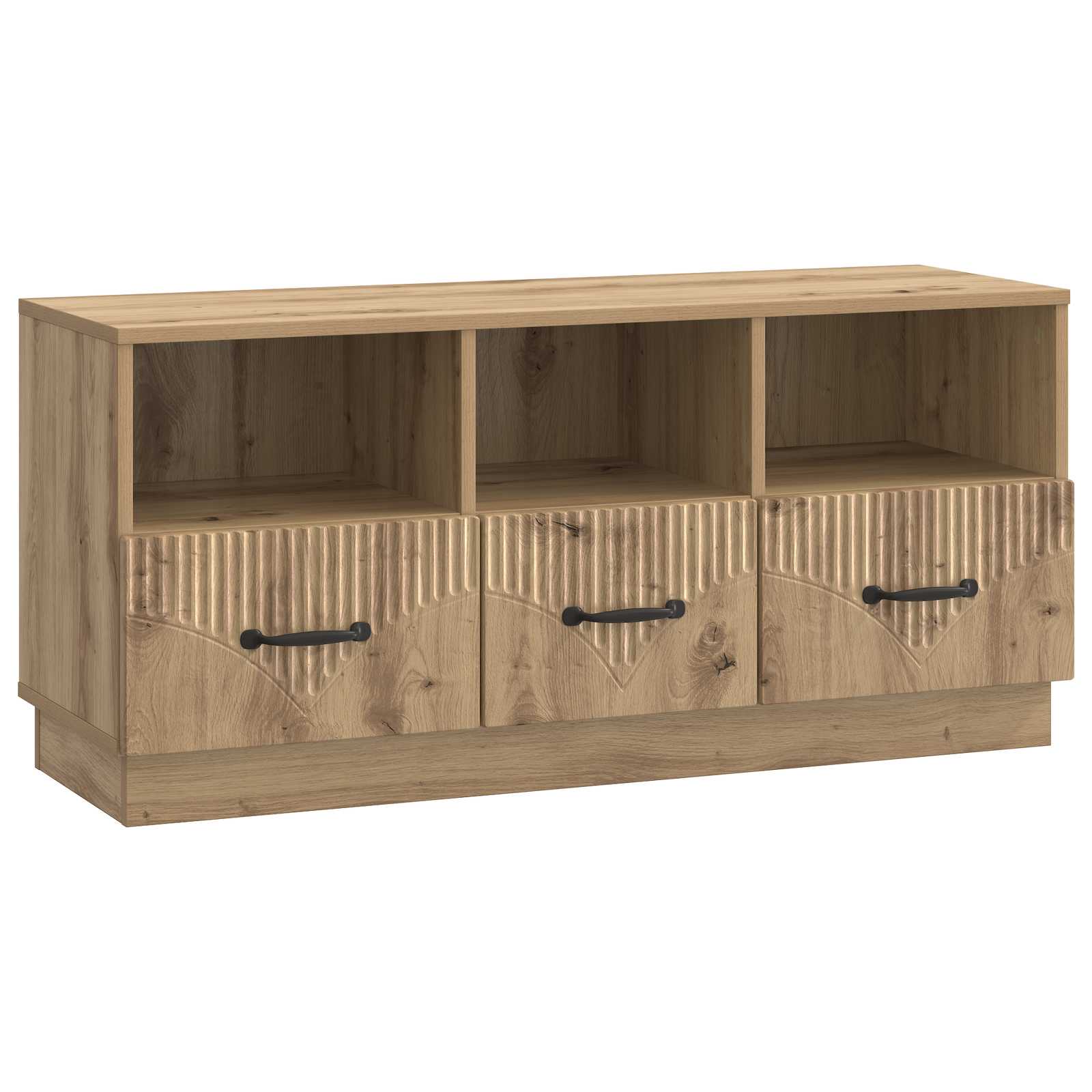 Ντουλάπι TV Artisan Δρυς 102 x 34,5 x 47 εκ Επεξεργασμένο Ξύλο - Pakobazaar