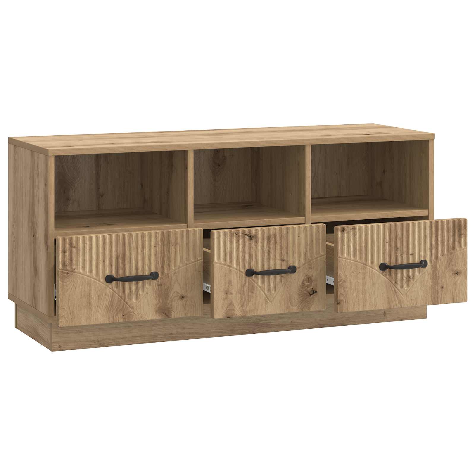 Ντουλάπι TV Artisan Δρυς 102 x 34,5 x 47 εκ Επεξεργασμένο Ξύλο - Pakobazaar