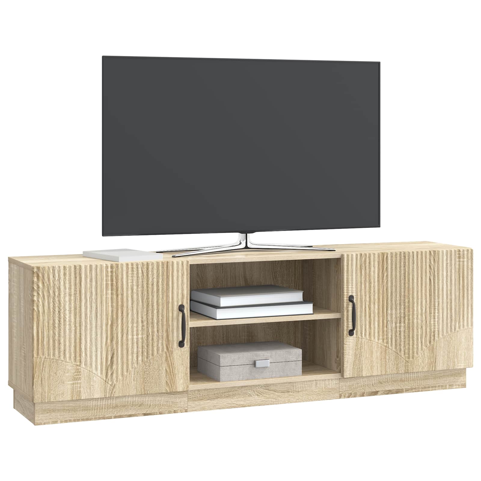 Ντουλάπι TV Sonoma Δρυς 150 x 31 x 47 εκ Επεξεργασμένο Ξύλο - Pakobazaar