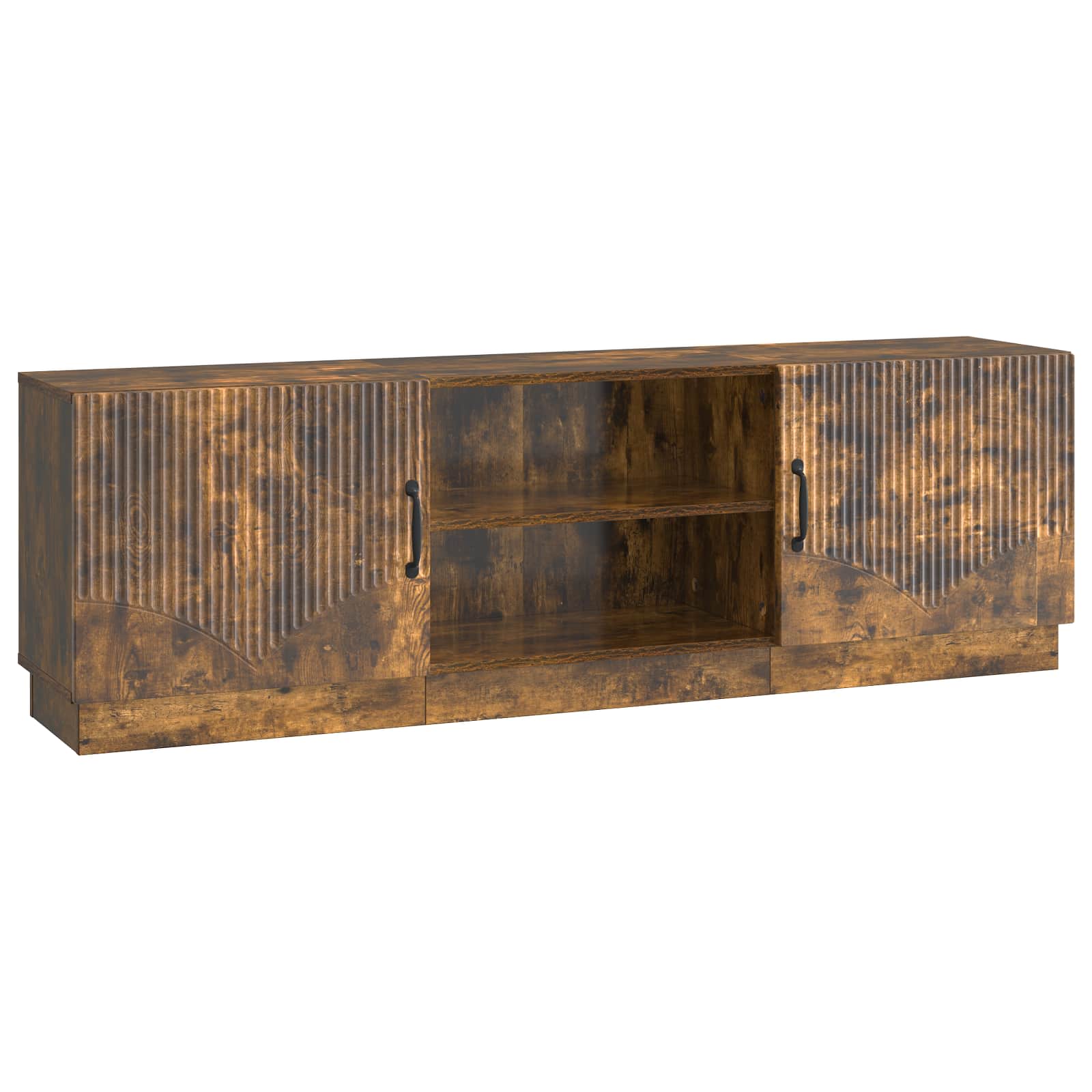 Ντουλάπι TV Καπνισμένο Ξύλο Δρυός 150 x 31 x 47 εκ - Pakobazaar