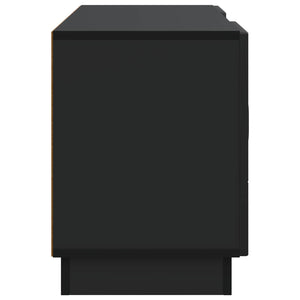 Ντουλάπι TV Μαύρο 102 x 34,5 x 47 εκ Επεξεργασμένο Ξύλο - Pakobazaar