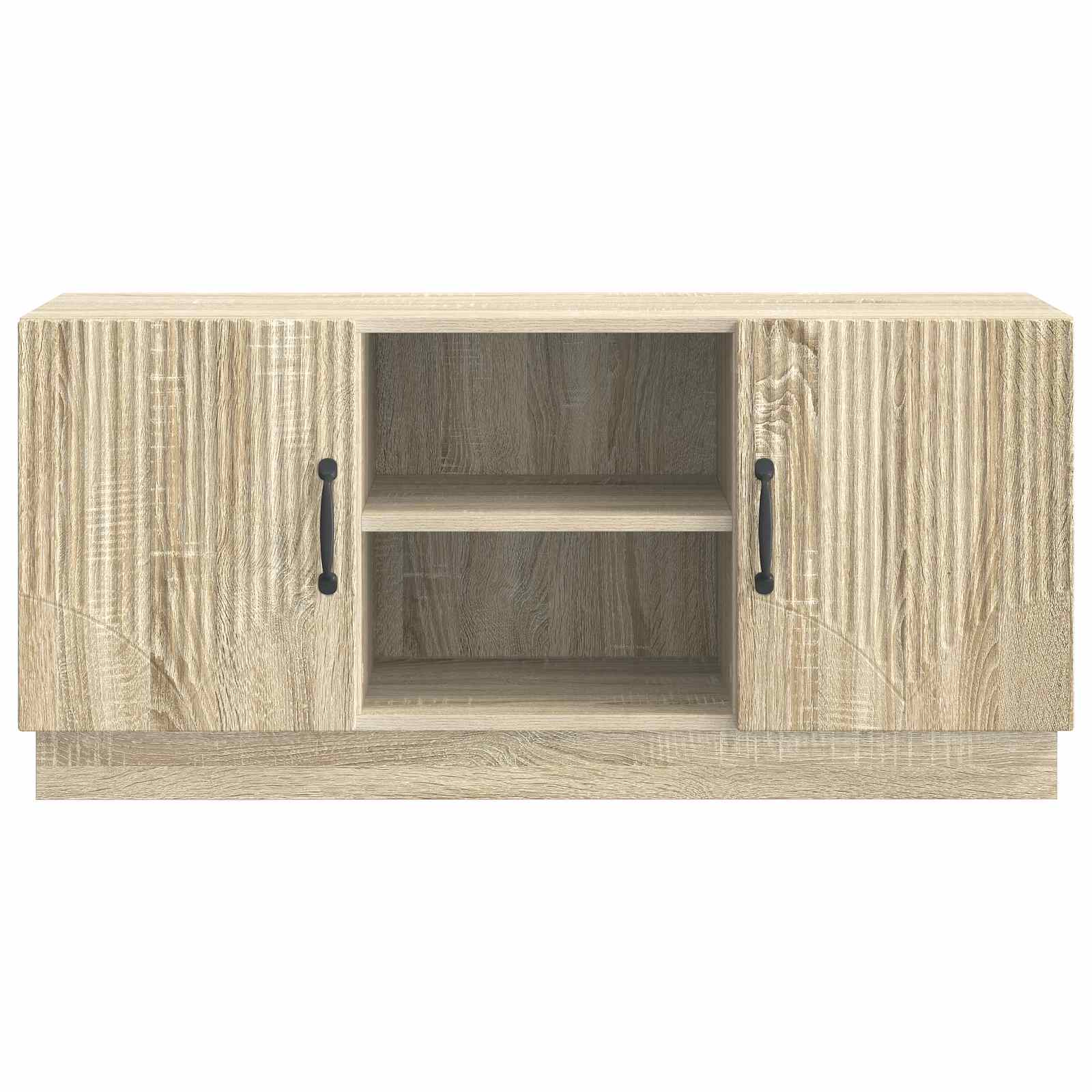 Ντουλάπι TV Sonoma Δρυς 102 x 34,5 x 47 εκ Επεξεργασμένο Ξύλο - Pakobazaar