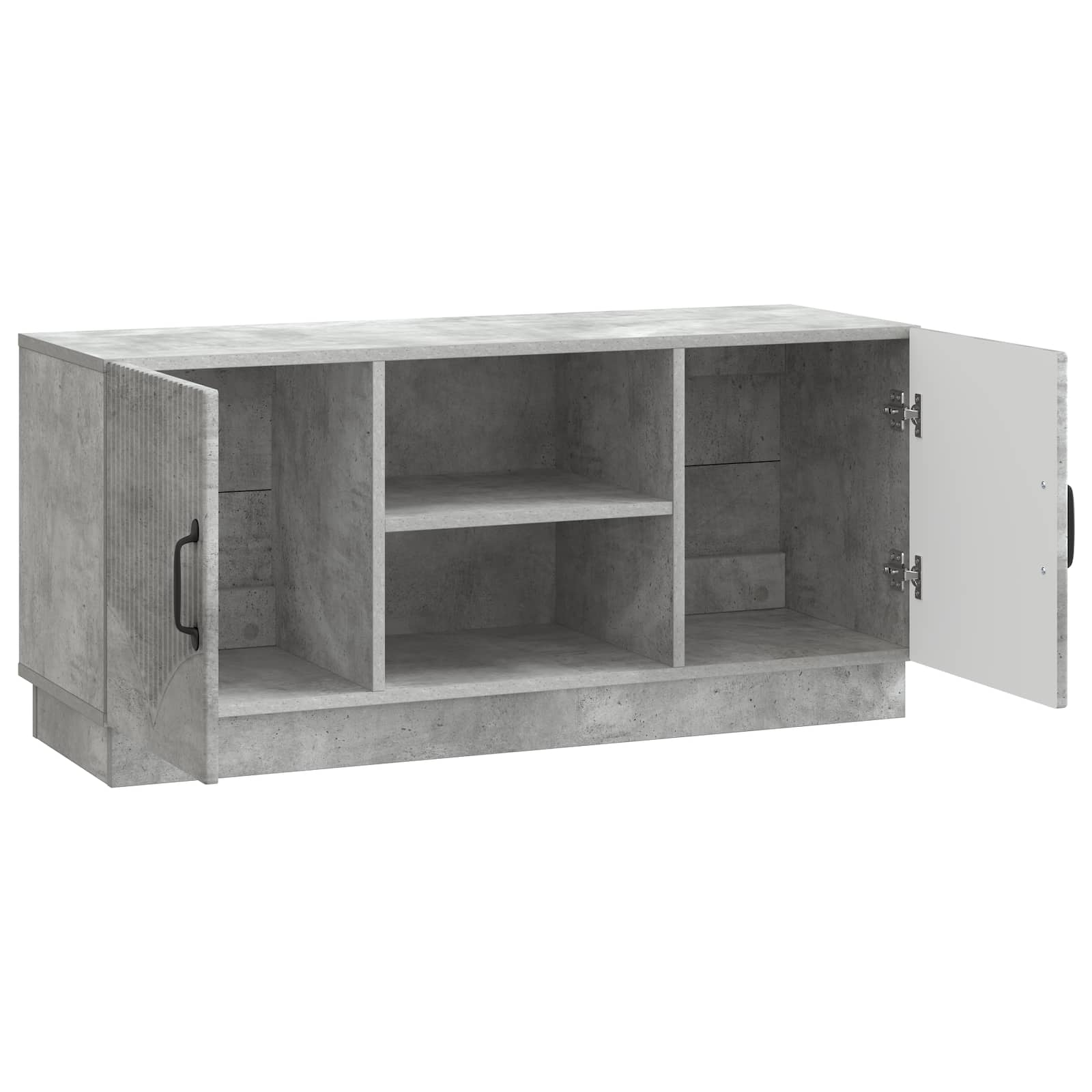 Ντουλάπι TV Γκρι Σκυροδέματος 102 x 34,5 x 47 εκ - Pakobazaar