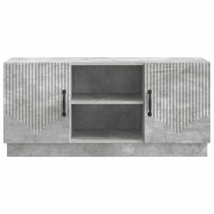 Ντουλάπι TV Γκρι Σκυροδέματος 102 x 34,5 x 47 εκ - Pakobazaar