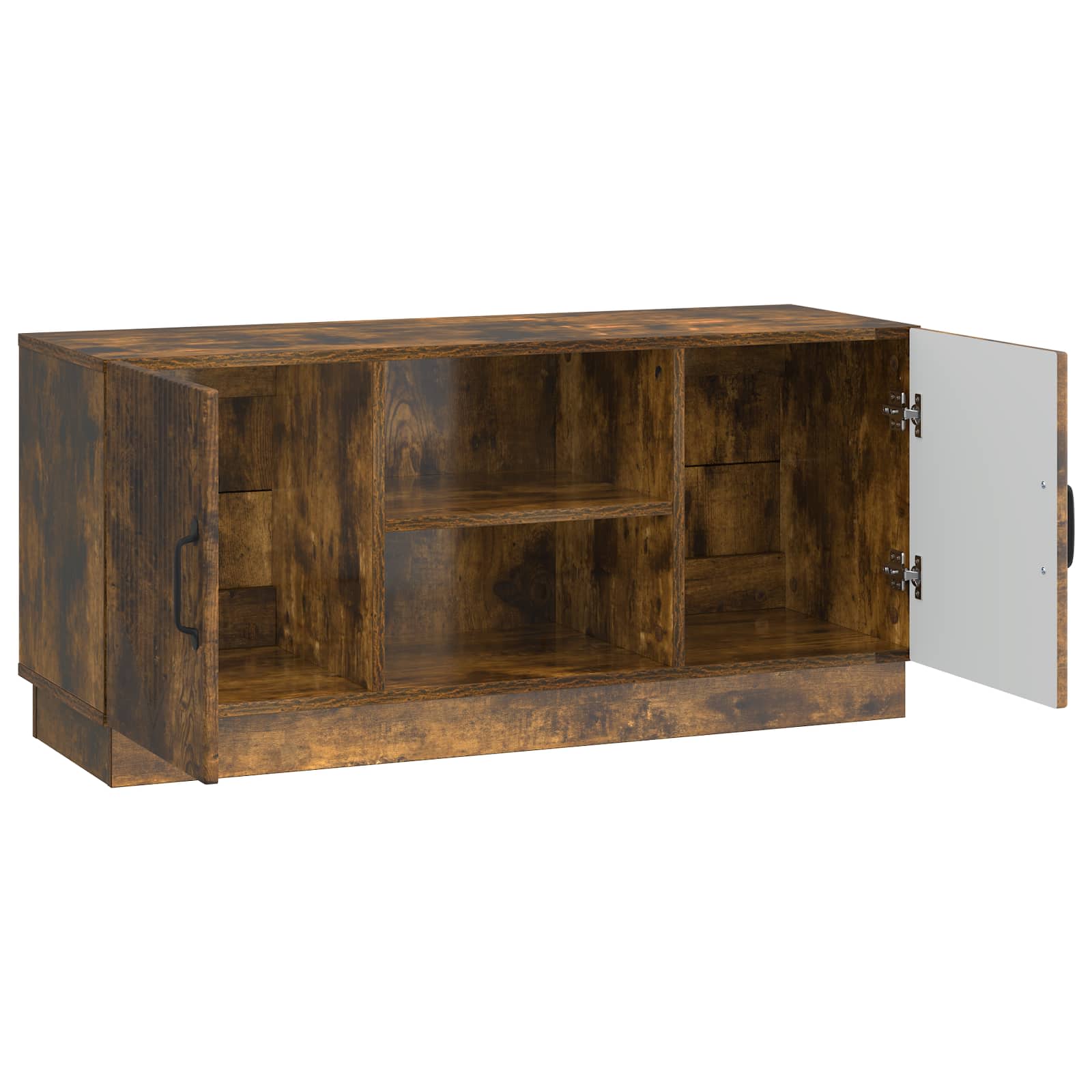 Ντουλάπι TV Καπνισμένο Ξύλο Δρυός 102 x 34,5 x 47 εκ - Pakobazaar