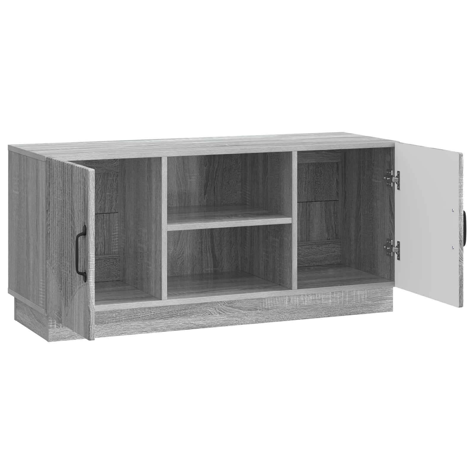 Ντουλάπι TV Γκρι Sonoma 102 x 34,5 x 47 εκ Επεξεργασμένο Ξύλο - Pakobazaar