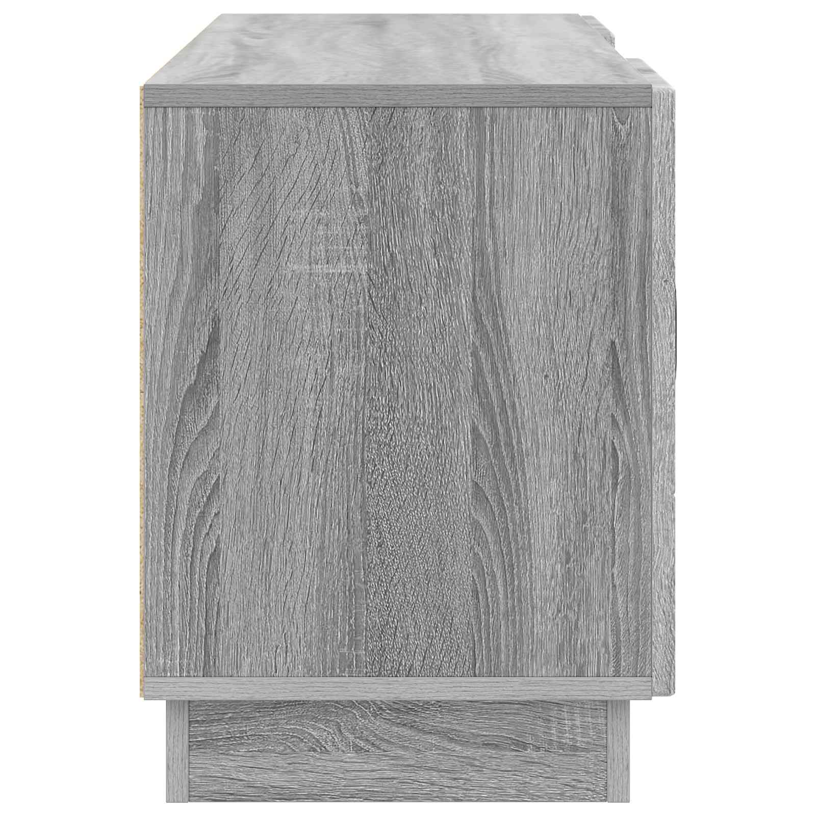 Ντουλάπι TV Γκρι Sonoma 102 x 34,5 x 47 εκ Επεξεργασμένο Ξύλο - Pakobazaar