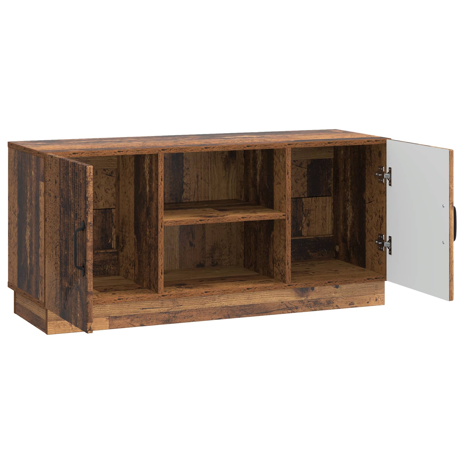 Ντουλάπι TV Παλαιωμένο ξύλο 102 x 34,5 x 47 εκ - Pakobazaar