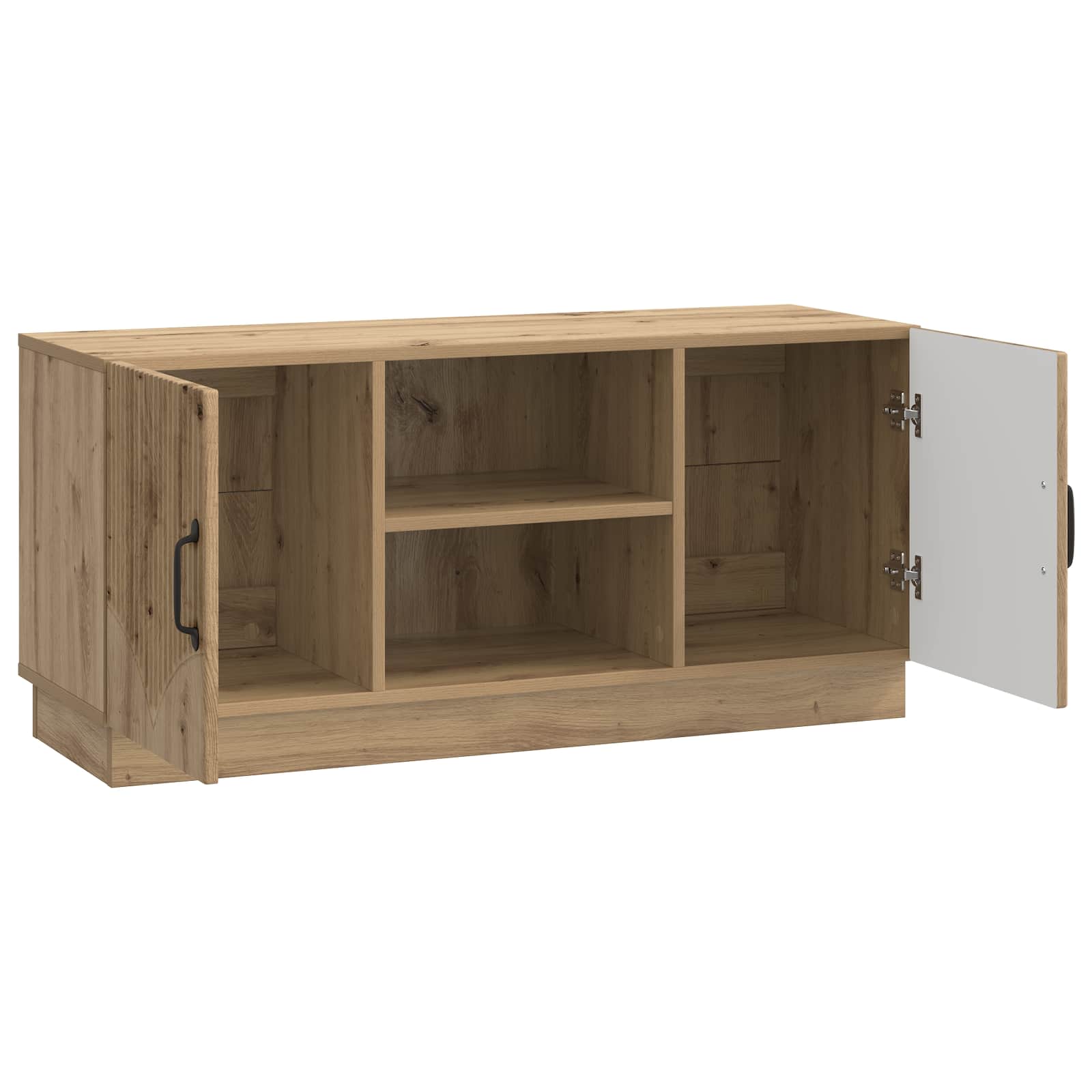 Ντουλάπι TV Artisan Δρυς 102 x 34,5 x 47 εκ Επεξεργασμένο Ξύλο - Pakobazaar