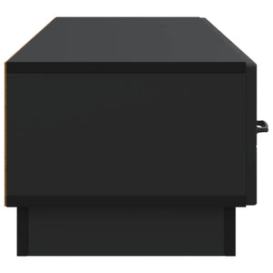 Ντουλάπι TV Μαύρο 147 x 34,5 x 27 εκ Επεξεργασμένο Ξύλο - Pakobazaar