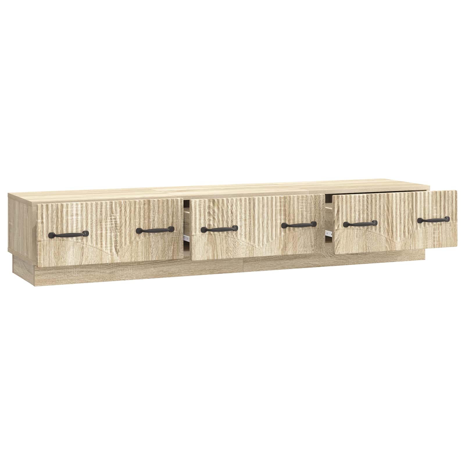 Ντουλάπι TV Sonoma Δρυς 147 x 34,5 x 27 εκ Επεξεργασμένο Ξύλο - Pakobazaar