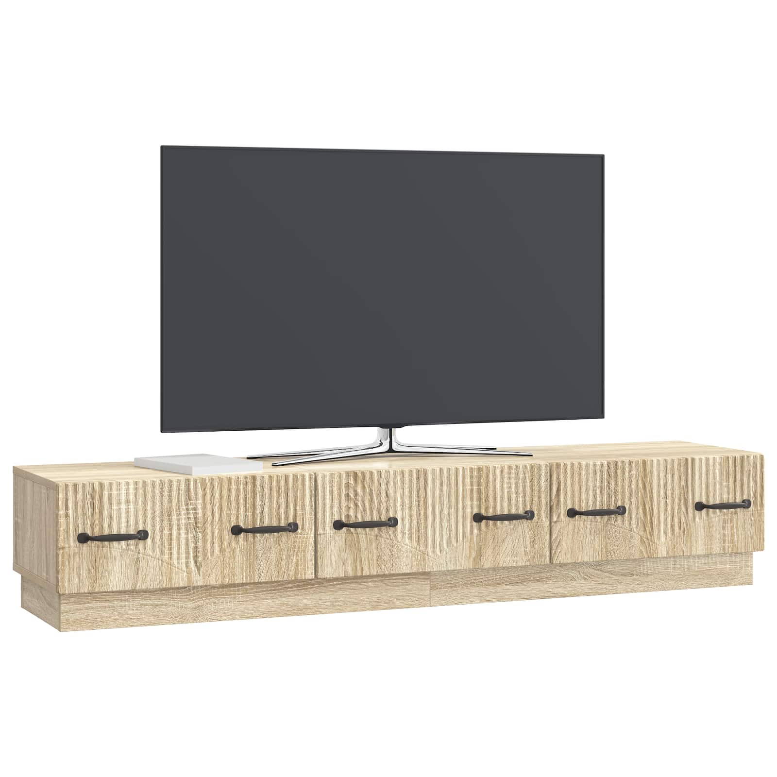 Ντουλάπι TV Sonoma Δρυς 147 x 34,5 x 27 εκ Επεξεργασμένο Ξύλο - Pakobazaar