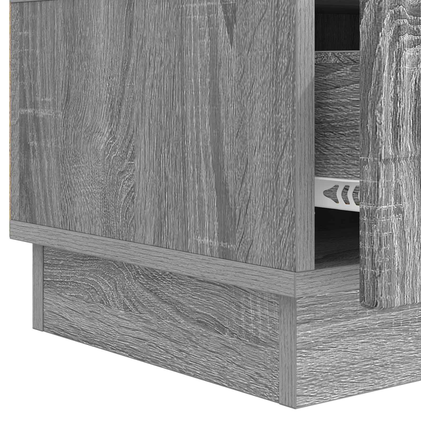 Ντουλάπι TV Γκρι Sonoma 147 x 34,5 x 27 εκ Επεξεργασμένο Ξύλο - Pakobazaar