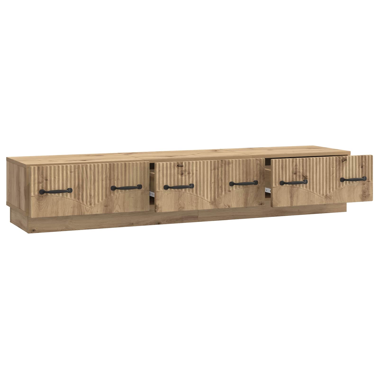Ντουλάπι TV Artisan Δρυς 147 x 34,5 x 27 εκ Επεξεργασμένο Ξύλο - Pakobazaar