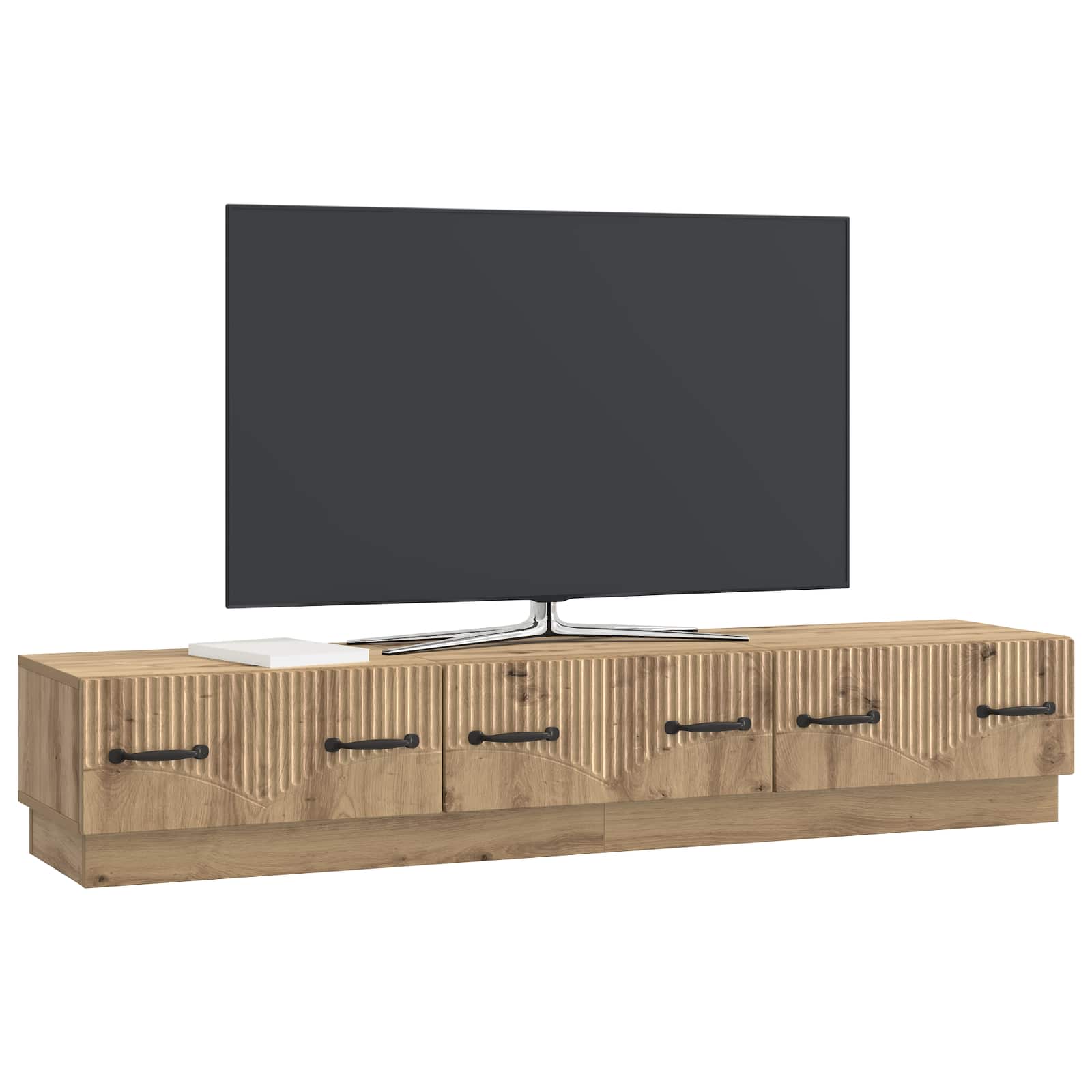 Ντουλάπι TV Artisan Δρυς 147 x 34,5 x 27 εκ Επεξεργασμένο Ξύλο - Pakobazaar