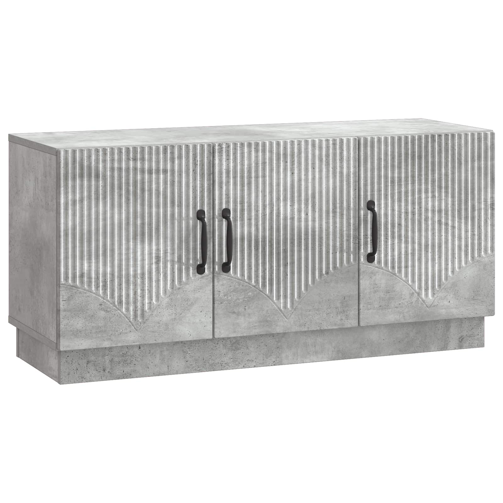 Ντουλάπι TV Γκρι Σκυροδέματος 99 x 34,5 x 47 εκ - Pakobazaar