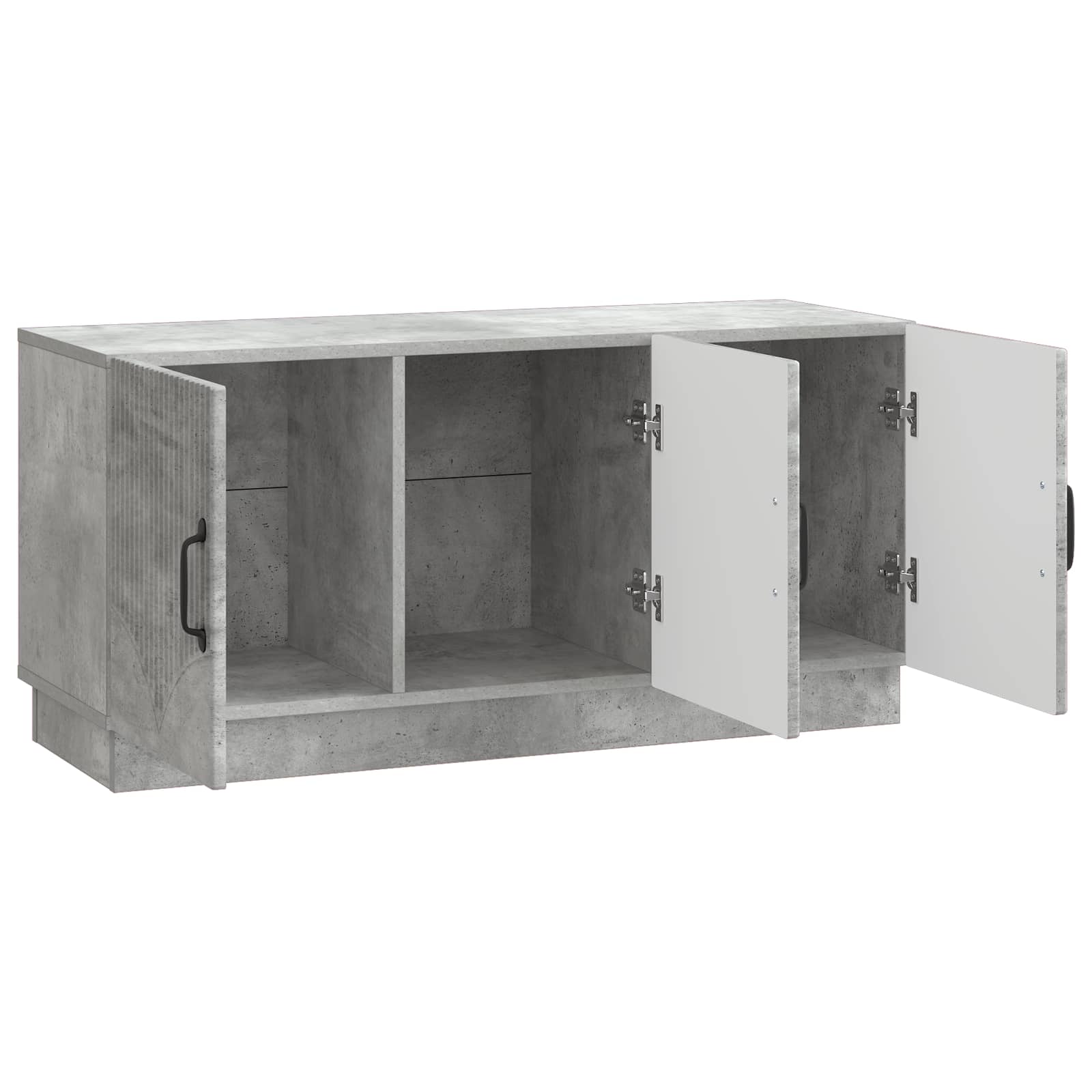 Ντουλάπι TV Γκρι Σκυροδέματος 99 x 34,5 x 47 εκ - Pakobazaar