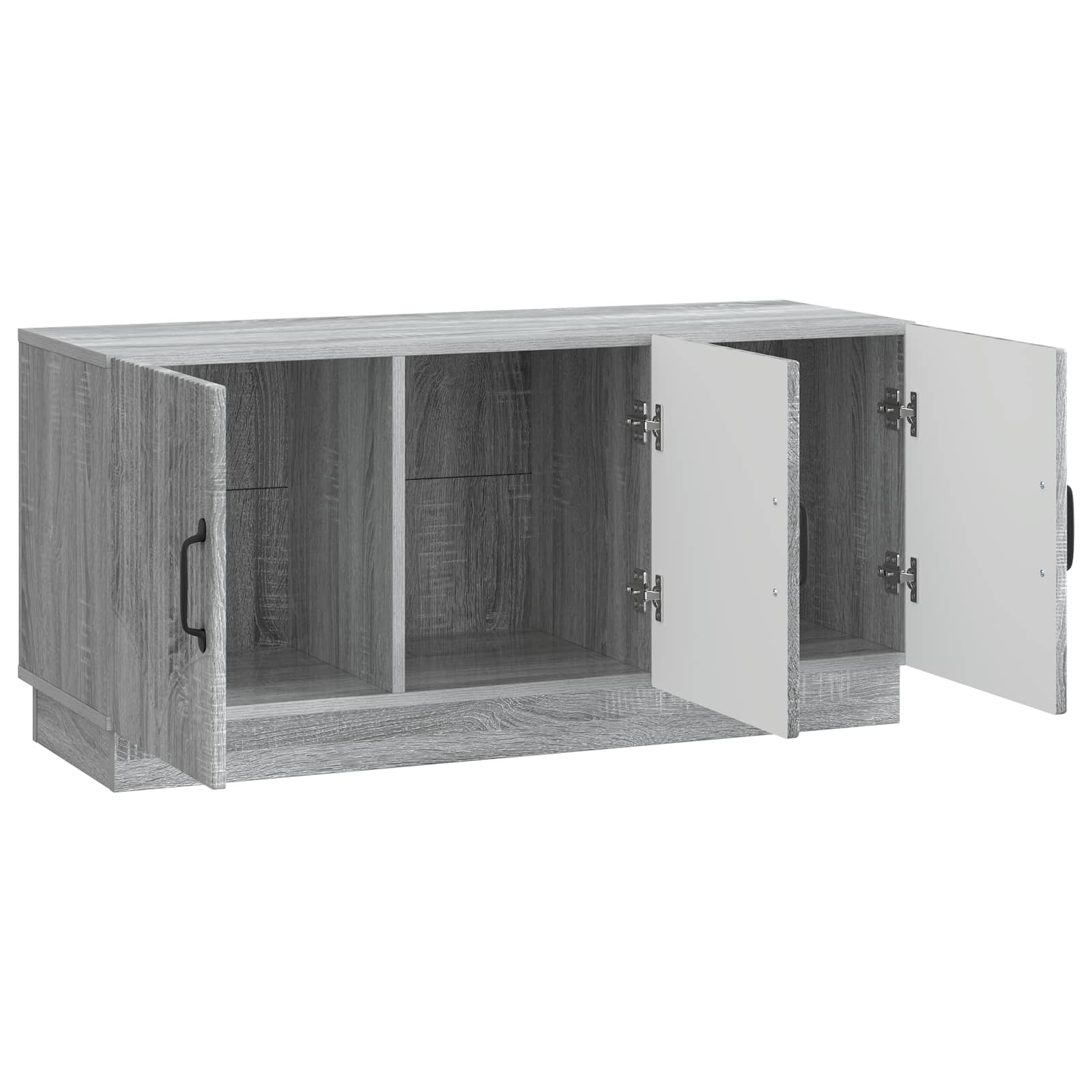 Ντουλάπι TV Γκρι Sonoma 99 x 34,5 x 47 εκ Επεξεργασμένο Ξύλο - Pakobazaar