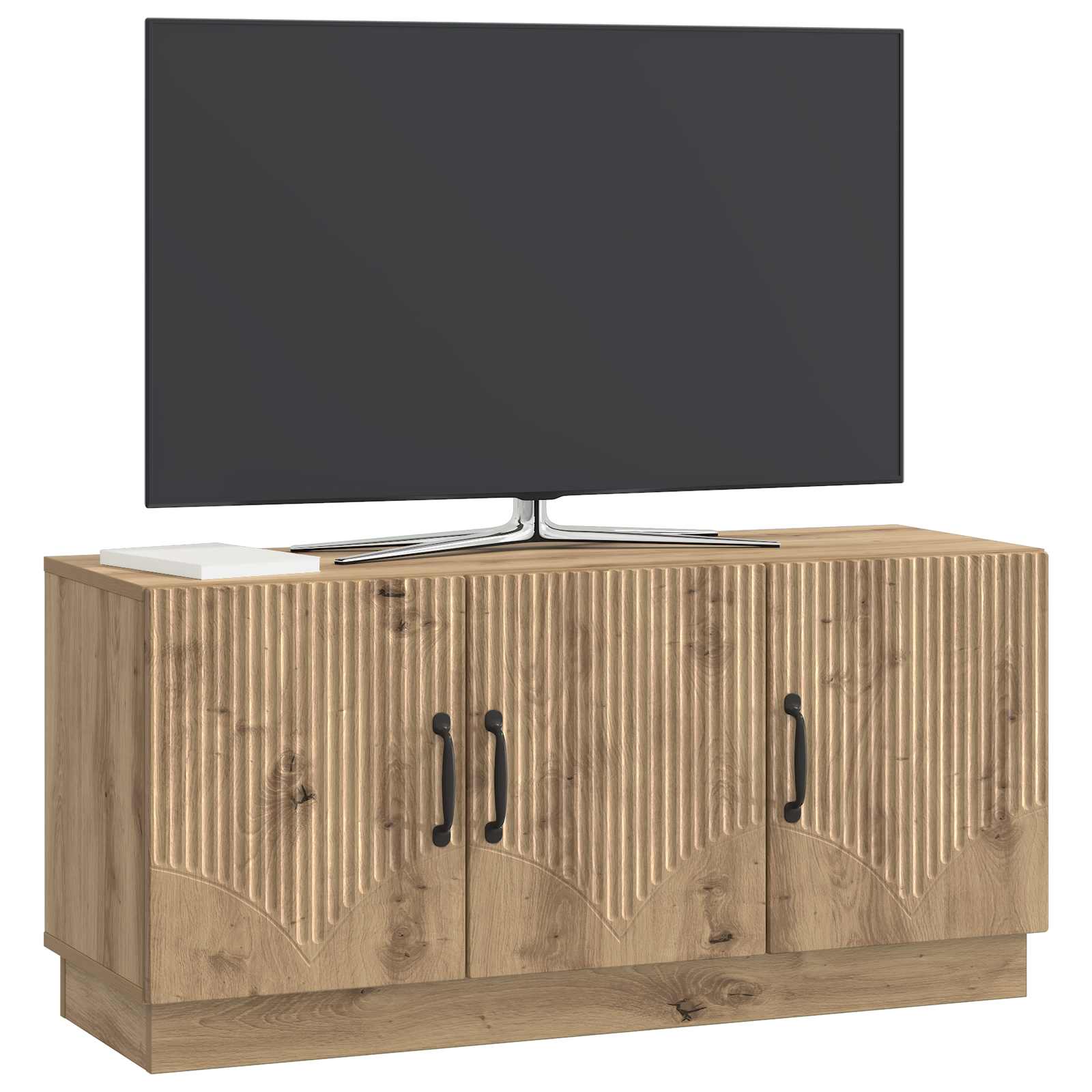 Ντουλάπι TV Artisan Δρυς 99 x 34,5 x 47 εκ Επεξεργασμένο Ξύλο - Pakobazaar
