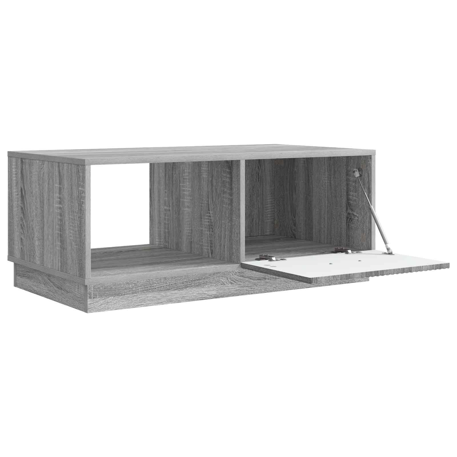 Τραπεζάκι σαλονιού Γκρι Sonoma 90 x 50 x 37 εκ - Pakobazaar