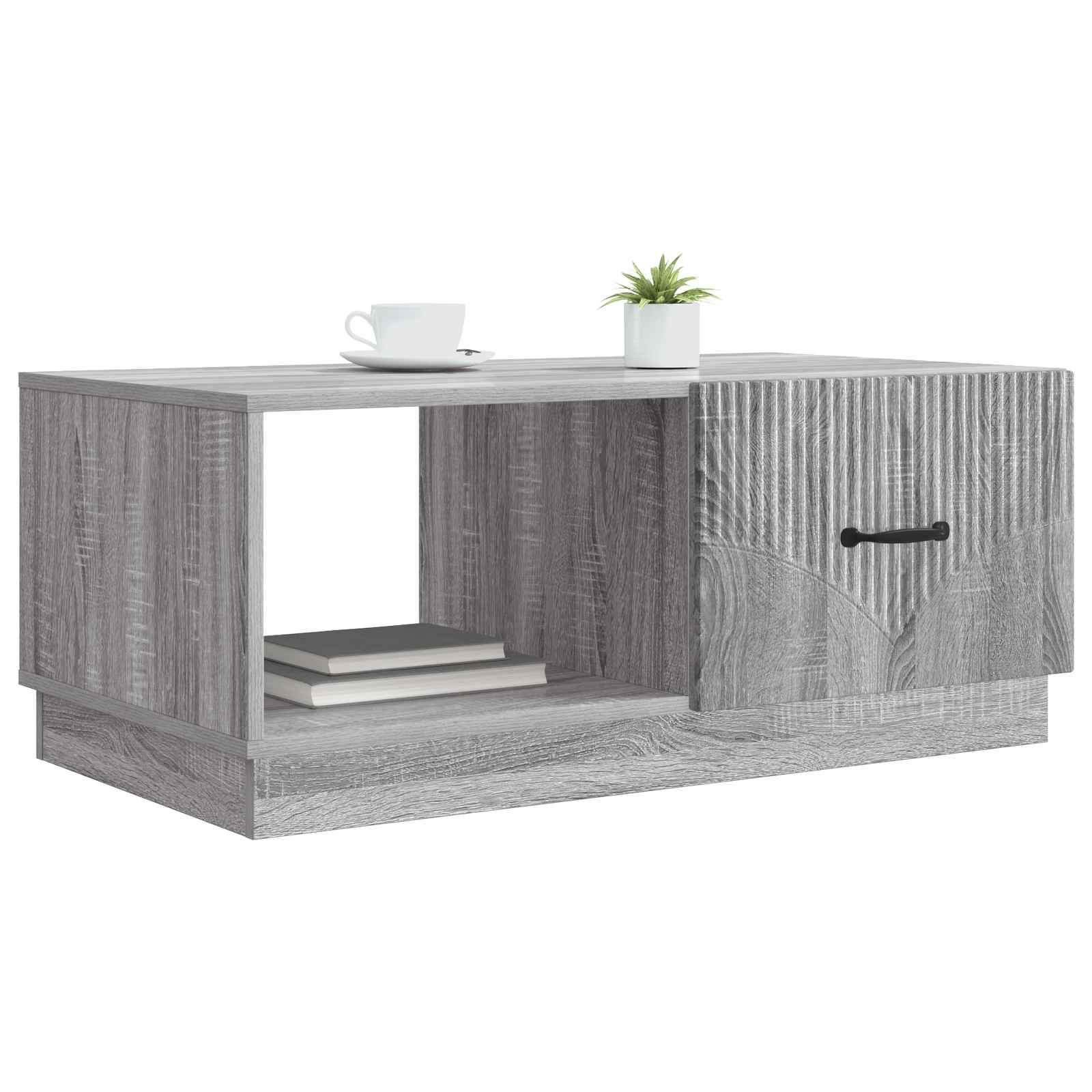 Τραπεζάκι σαλονιού Γκρι Sonoma 90 x 50 x 37 εκ - Pakobazaar
