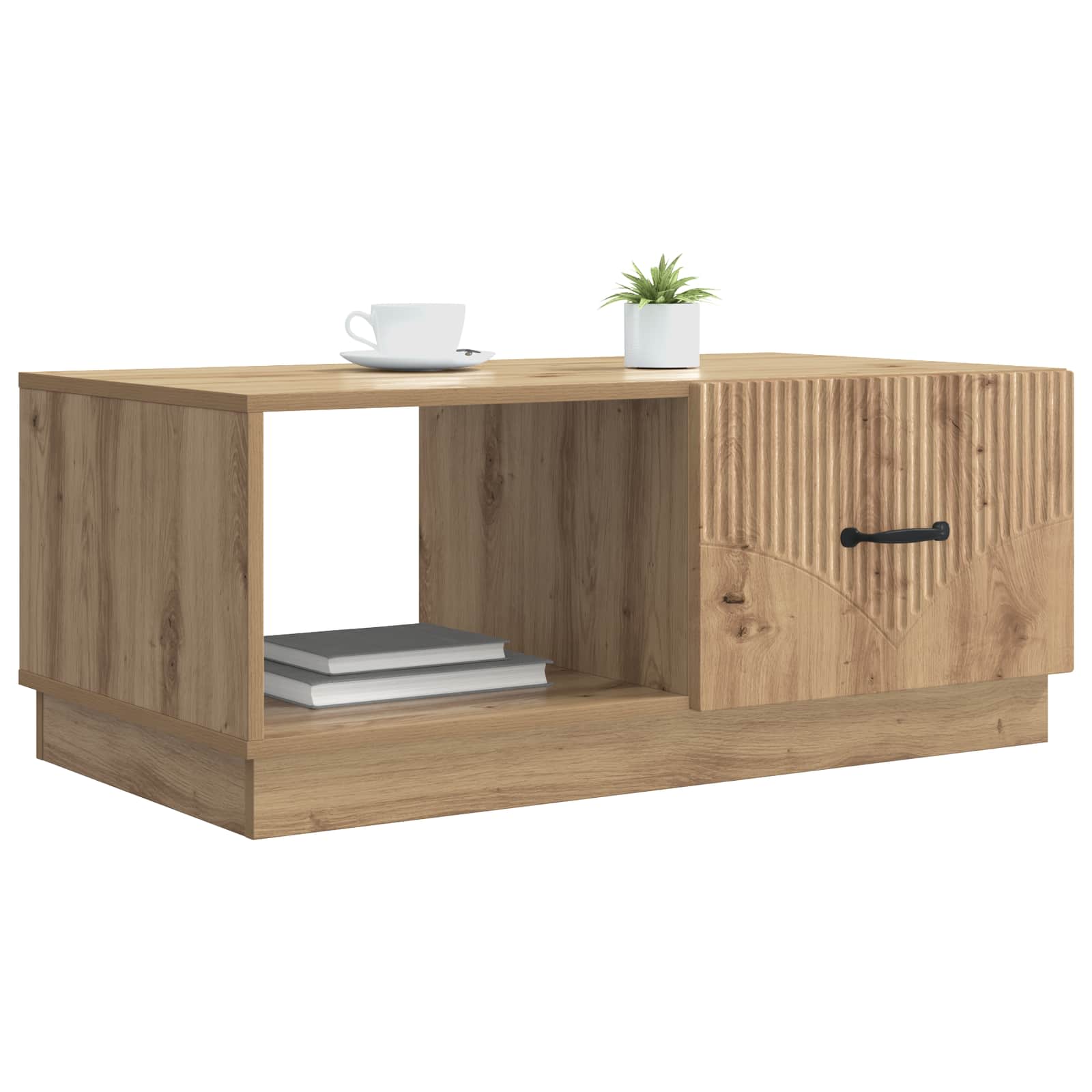 Τραπεζάκι σαλονιού Artisan Δρυς 90 x 50 x 37 εκ - Pakobazaar