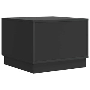 Τραπεζάκι σαλονιού Μαύρο 49 x 50 x 37 εκ. Επεξεργασμένο Ξύλο - Pakobazaar