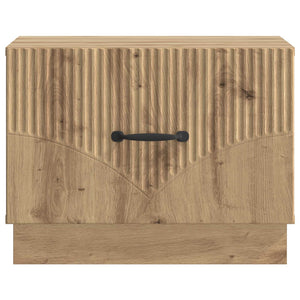 Τραπεζάκι σαλονιού με συρτάρι Artisan Δρυς 49 x 50 x 37 εκ. - Pakobazaar
