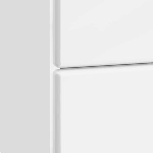 Κομοδίνο με συρτάρι Γυαλιστερό Λευκό 43 x 34,5 x 47,5 εκ - Pakobazaar