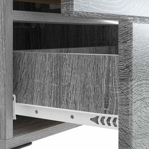Κομοδίνο Γκρι Sonoma 43 x 34,5 x 47,5 εκ Επεξεργασμένο Ξύλο - Pakobazaar