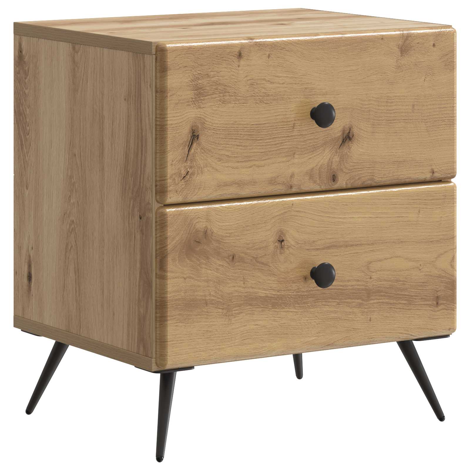 Κομοδίνο Artisan Δρυς 43 x 34,5 x 47,5 εκ Επεξεργασμένο Ξύλο - Pakobazaar