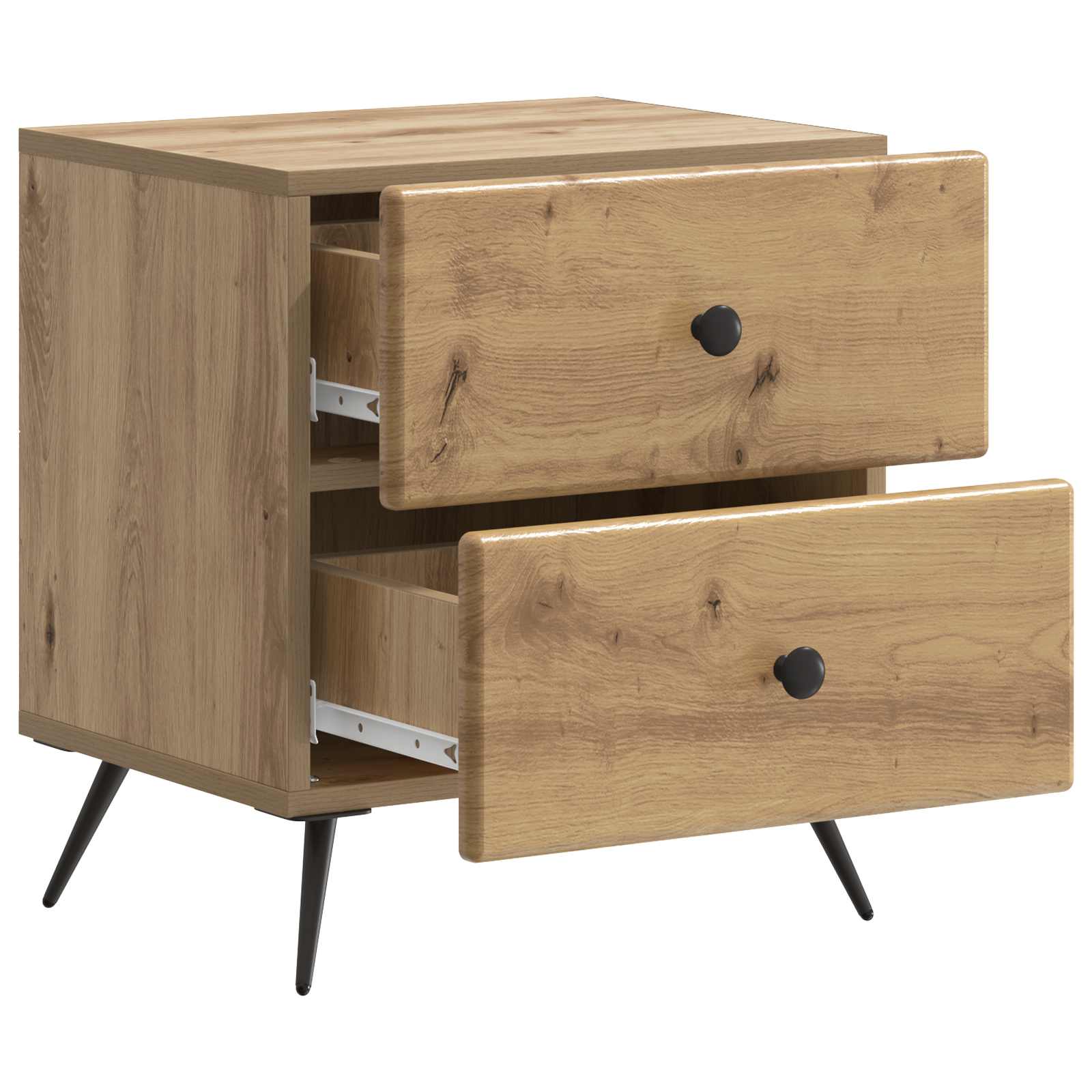 Κομοδίνο Artisan Δρυς 43 x 34,5 x 47,5 εκ Επεξεργασμένο Ξύλο - Pakobazaar