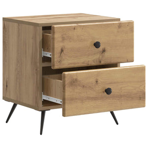 Κομοδίνο με συρτάρι 2 pcs Artisan Δρυς 43 x 34,5 x 47,5 εκ - Pakobazaar