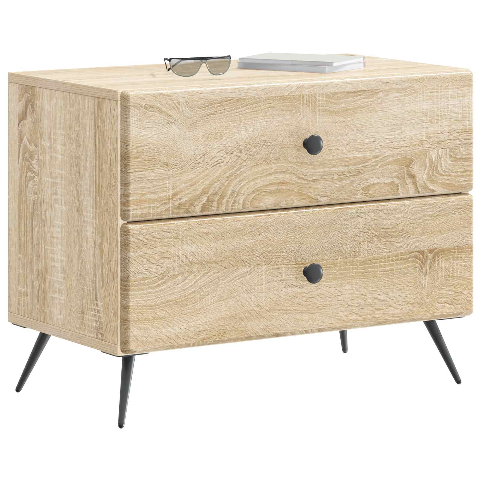 Κομοδίνο Sonoma Δρυς 62 x 34,5 x 47,5 εκ Επεξεργασμένο Ξύλο - Pakobazaar