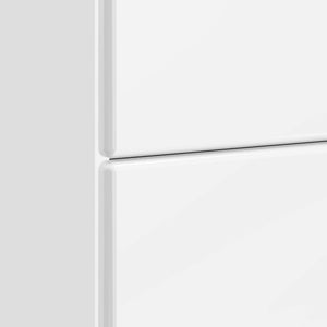 Κομοδίνο με συρτάρι Γυαλιστερό Λευκό 62 x 34,5 x 47,5 εκ - Pakobazaar
