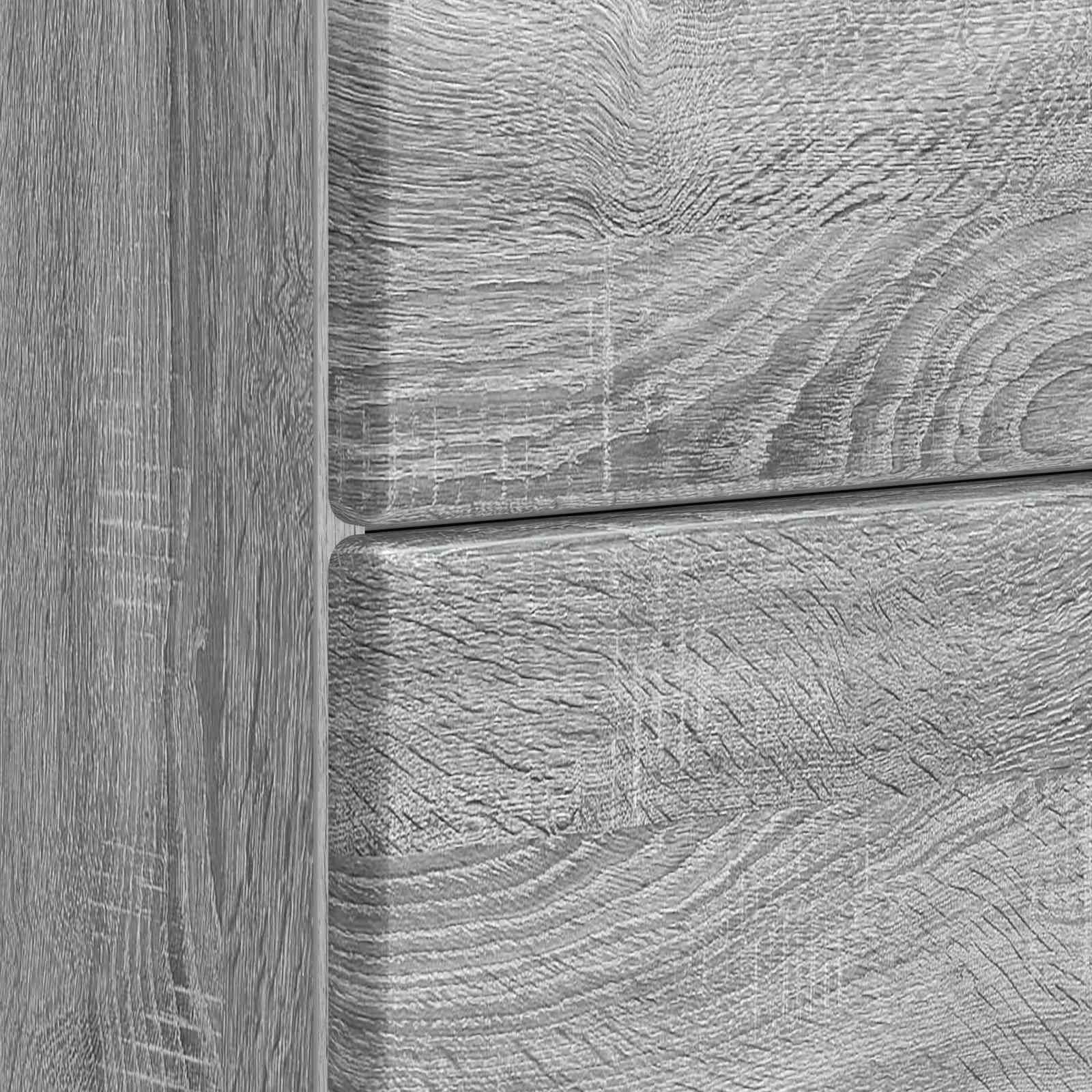 Κομοδίνο Γκρι Sonoma 62 x 34,5 x 47,5 εκ Επεξεργασμένο Ξύλο - Pakobazaar