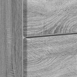 Κομοδίνο Γκρι Sonoma 62 x 34,5 x 47,5 εκ Επεξεργασμένο Ξύλο - Pakobazaar