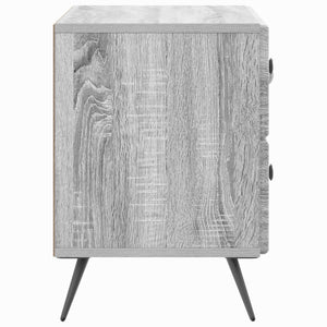 Κομοδίνο Γκρι Sonoma 62 x 34,5 x 47,5 εκ Επεξεργασμένο Ξύλο - Pakobazaar