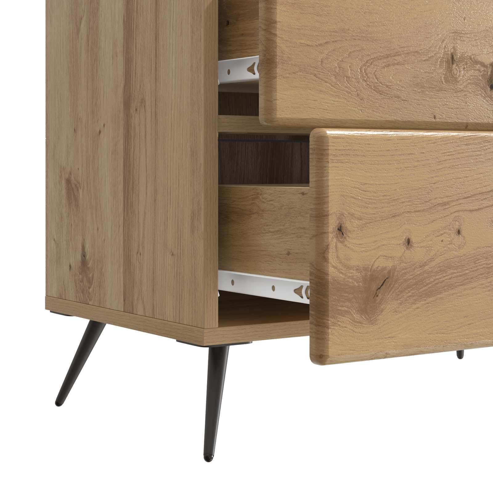 Κομοδίνο Artisan Δρυς 62 x 34,5 x 47,5 εκ Επεξεργασμένο Ξύλο - Pakobazaar