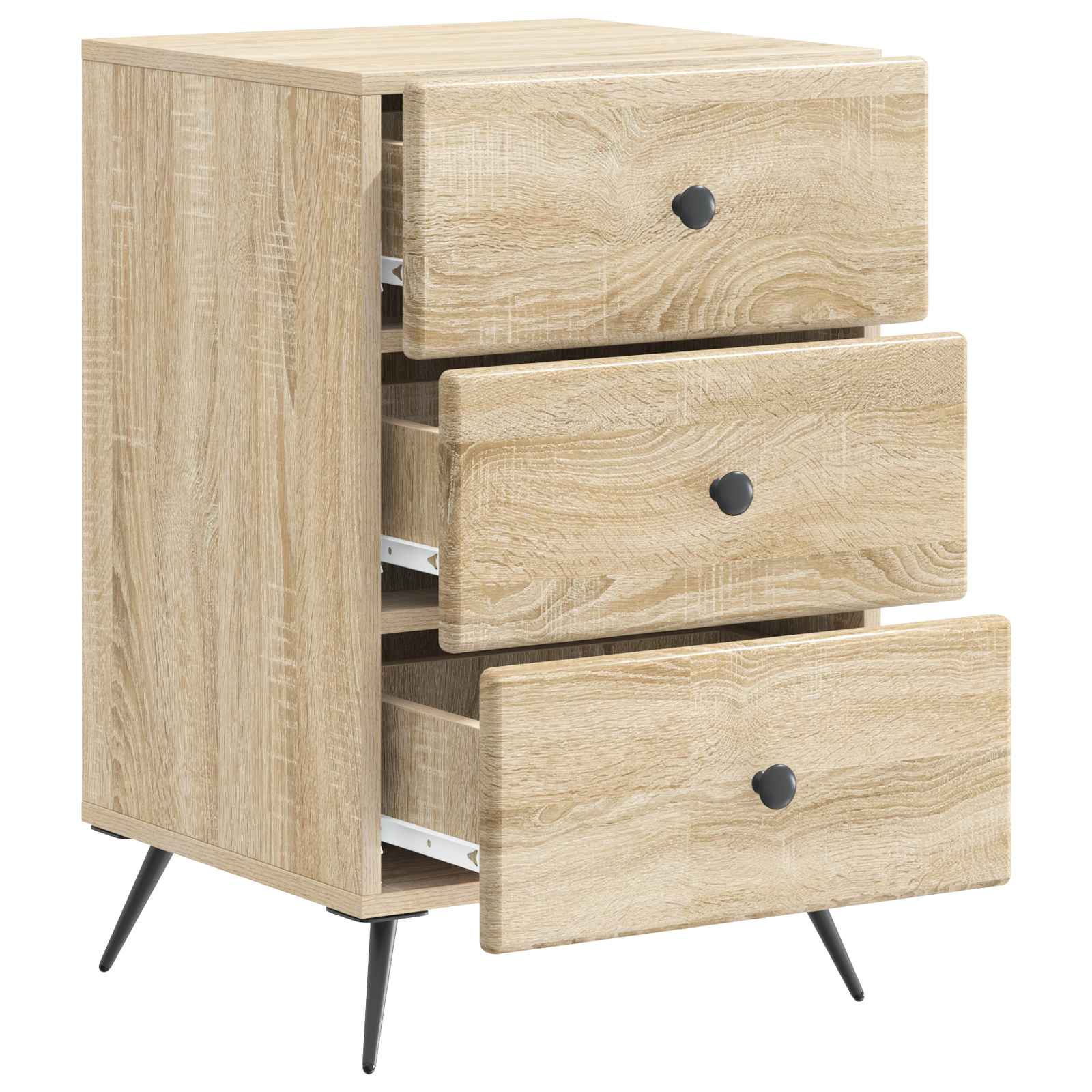 Κομοδίνο Sonoma Δρυς 43 x 41 x 66,5 εκ. Επεξεργασμένο Ξύλο - Pakobazaar