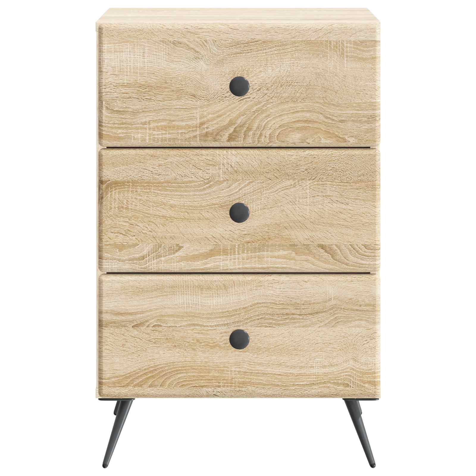 Κομοδίνο Sonoma Δρυς 43 x 41 x 66,5 εκ. Επεξεργασμένο Ξύλο - Pakobazaar