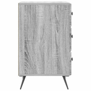 Κομοδίνο Γκρι Sonoma 43 x 41 x 66,5 εκ. Επεξεργασμένο Ξύλο - Pakobazaar