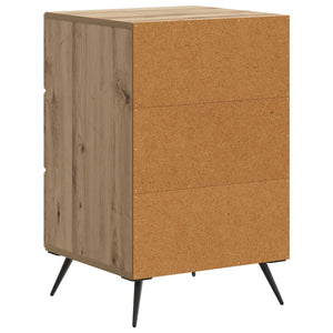 Κομοδίνο Artisan Δρυς 43 x 41 x 66,5 εκ. Επεξεργασμένο Ξύλο - Pakobazaar
