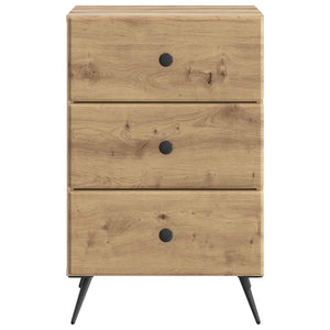 Κομοδίνο Artisan Δρυς 43 x 41 x 66,5 εκ. Επεξεργασμένο Ξύλο - Pakobazaar