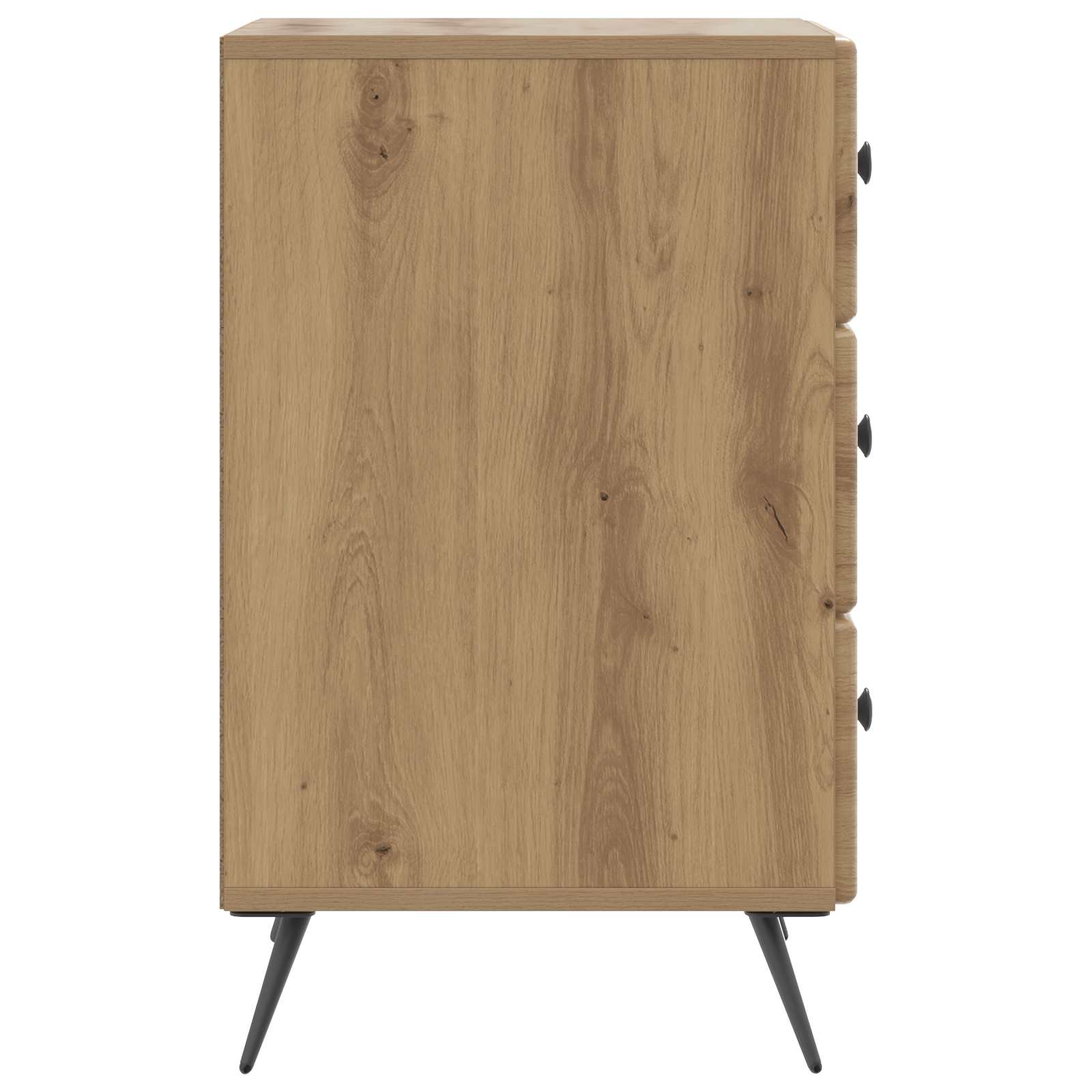 Κομοδίνο Artisan Δρυς 43 x 41 x 66,5 εκ. Επεξεργασμένο Ξύλο - Pakobazaar