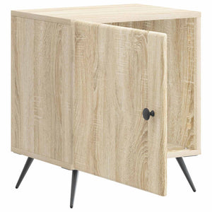 Κομοδίνο 2 pcs Sonoma Δρυς 43 x 34,5 x 50 εκ Επεξεργασμένο Ξύλο - Pakobazaar