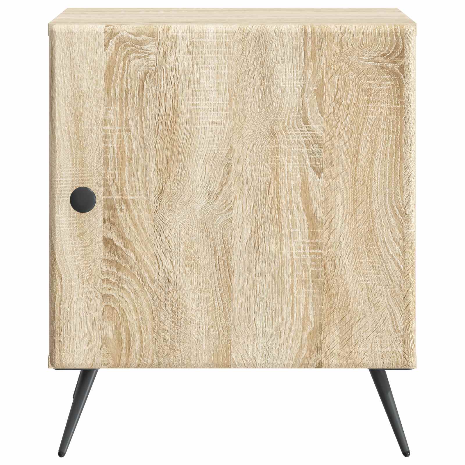 Κομοδίνο 2 pcs Sonoma Δρυς 43 x 34,5 x 50 εκ Επεξεργασμένο Ξύλο - Pakobazaar