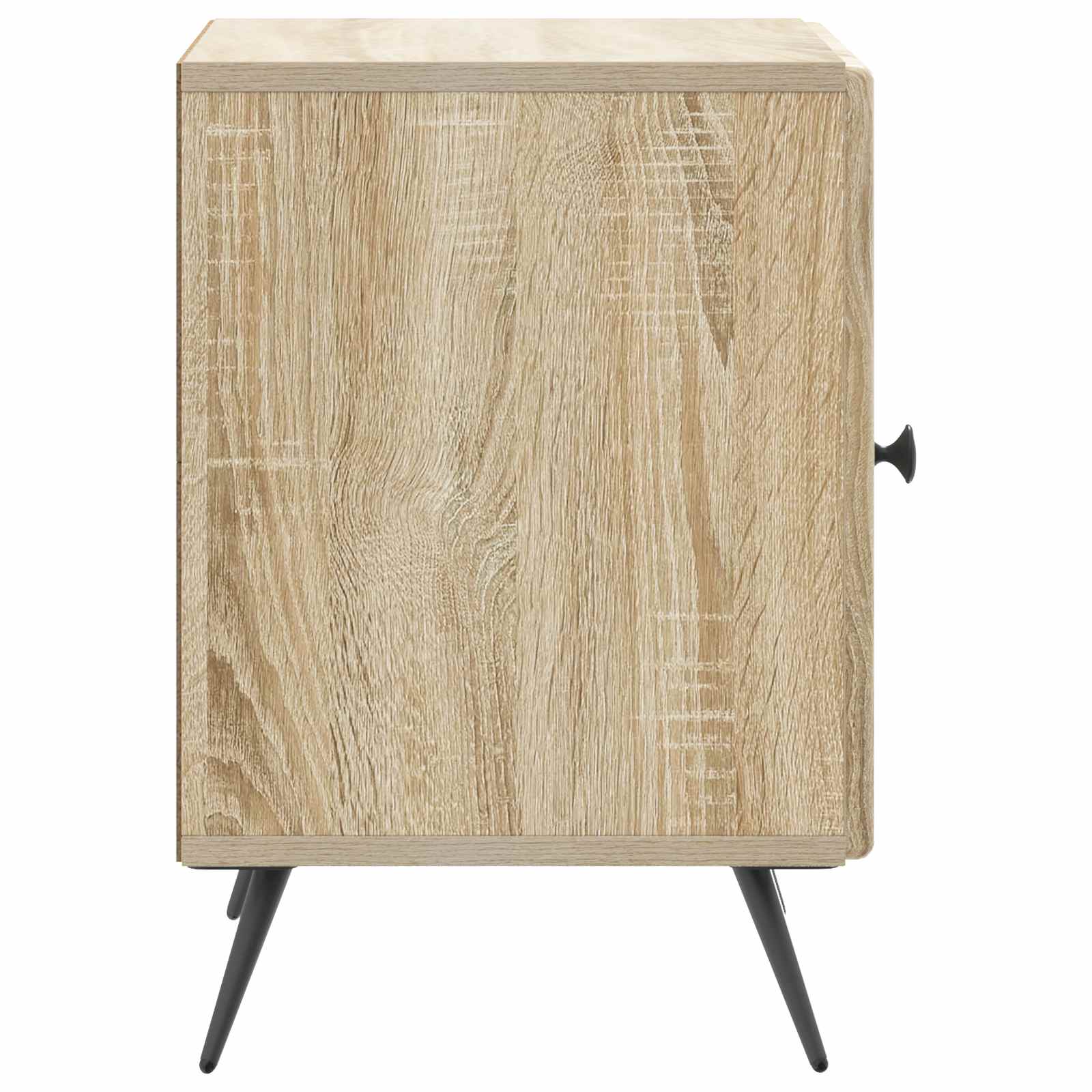 Κομοδίνο 2 pcs Sonoma Δρυς 43 x 34,5 x 50 εκ Επεξεργασμένο Ξύλο - Pakobazaar