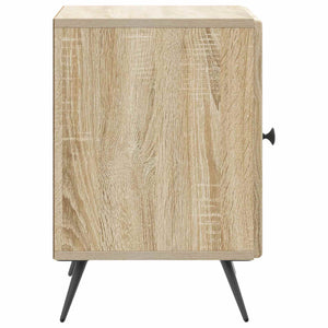 Κομοδίνο 2 pcs Sonoma Δρυς 43 x 34,5 x 50 εκ Επεξεργασμένο Ξύλο - Pakobazaar